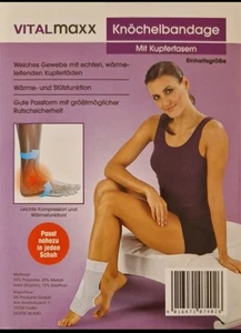 Vitalmaxx Knöchelbandage Mit Kupferfasern - Bild 1 von 4
