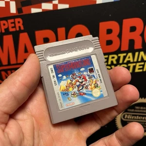 Super Mario Land Nintendo Game Boy Great Label TESTED FREE TRACKED POSTAGE - Picture 1 of 4