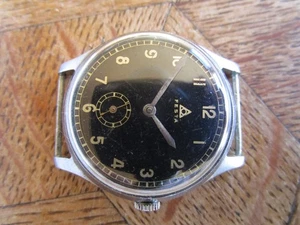 Vintage Used Steel FESTA Manual Watch  Cal. UROFA 55. For parts. - Bild 1 von 24