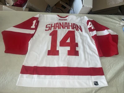 Authentic Brendan Shanahan Stanley Cup Detroit Red Wings CCM Jersey 2002 Men 48 - Image 1 of 4