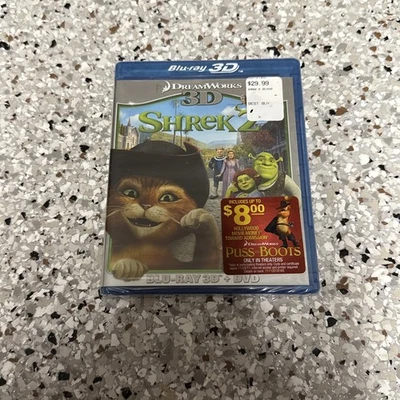 Shrek 2 BLU-RAY 3D + BLU-RAY New - Image 1 of 2
