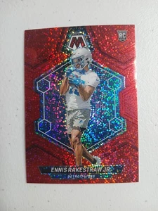 2024 Panini Mosaic - Rookies Ennis Rakestraw Jr. #357 Red Sparkle Prizm (RC) - Picture 1 of 2
