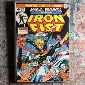 Marvel Premiere #15 1st Appearance Iron Fist!! 1974 VF Key! - Picture 1 of 2