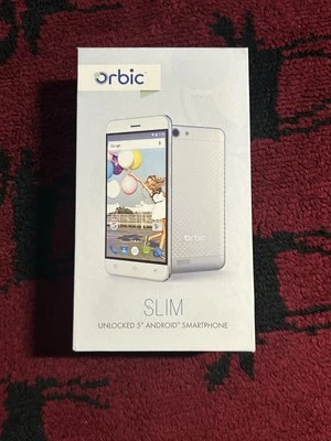 Unlocked Orbic Slim 5" Android Smartphone 16GB Model RC501LS Silver - Image 1 of 4