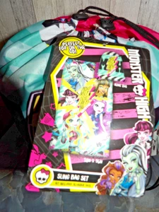 Monster High Sleeping Bag Slumber Sack Sling for Child's 28"x 56" Cozy Soft - Picture 1 of 5