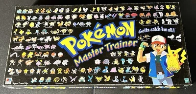 Pokemon Master Trainer Board Game 1999 - 100% Complete - Vintage - Great Shape - Image 1 of 4