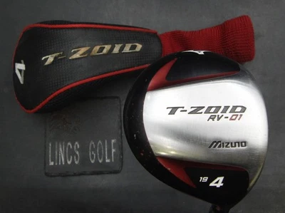 Mizuno T-Zoid RV-01 19° 4 Madera Varilla Regular Grafito Empuñadura Mizuno y T-Zoid H/C Foto 1 de 4