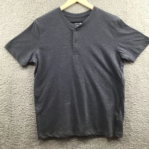 Joe's Jeans Boy's Henley T-Shirt Heathered Dark Grey XL (16 / 18) - Picture 1 of 2