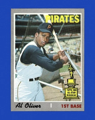 1970 Topps Set-Break #166 Al Oliver EX-EXMINT *GMCARDS* - Image 1 of 2