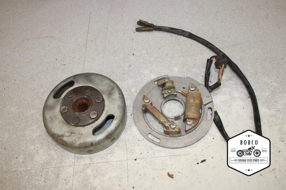 1979 Yamaha YZ400 ESTATOR MAGNETO GERADOR ALTERNADOR N2-2209.ABA - Imagem 1 de 4