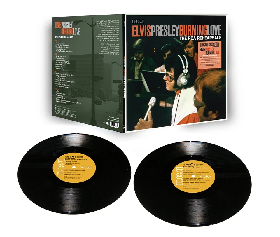 Elvis Presley Burning Love: The RCA Rehearsals (RSD 2023) (Vinyl) 12" Album - Image 1 of 1