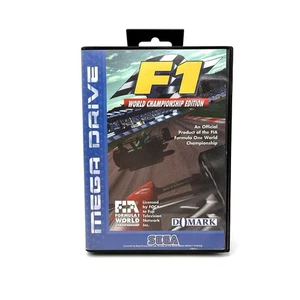 F1 World Championship Edition Sega Megadrive COMPLET PAL CIB RARE - Picture 1 of 4