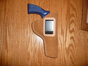 Funda oculta de cuero IWB ¡Calidad EE. UU.! Marco Tan Smith K, L y similares - Imagen 1 de 2