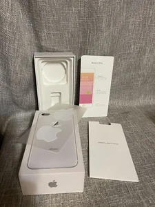 Apple iPhone 8 Plus Silver,  Stickers BOX ONLY, NO Phone EMPTY - Photo 1 sur 5