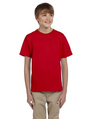 Gildan Youth T-Shirt 100% Cotton Short Sleeves Ultra Cotton M-G200B - Image 1 of 2