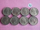 Elizabeth Ii 2Nd Three Pence 1960'S  X 8 Coins