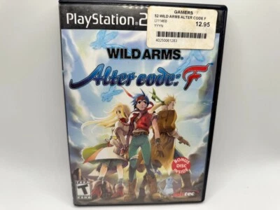 Wild Arms: Alter Code F (Sony PlayStation 2 PS2, 2005) COMPLETE W/DVD And Manual - Image 1 of 4