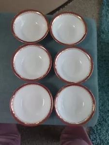 Paragon Holyrood Cereal/desert Bowls X 6 Bowls - Picture 1 of 2