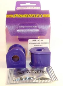 Powerflex PFR19-210-14 Rear Anti-Roll Bar Bushes Sierra XR4I XR4X4 Stock Fast - Picture 1 of 1