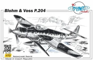 Blohm & Voss P.204 PLT026 Planet Models 1:72 Nuevo - Imagen 1 de 1