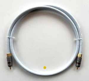 Supra Cables Trico RCA Digitalkabel  mit RCA-8SL Stecker 75 Ohm 0,7m - Bild 1 von 3