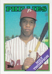 1988 TOPPS..MILT THOMPSON..NRMT..CARD # 298..PHILLIES..FREE COMBINED SHIPPING - Picture 1 of 1