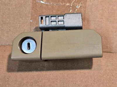 Guantera Honda Pilot 2009-2015 mango de cierre beige tostado Foto 1 de 4