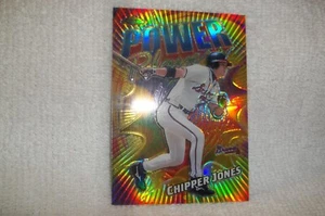 2000 Topps Chrome Refractor Power Players Chipper Jones #P15 - Picture 1 of 2