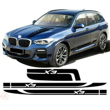 Hood Cover Bonnet Sticker Side Door Decal for BMW X1 X2 X3 X4 X5 Graphics Stripe