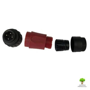 Conector Cable Roscado Macho Lisam W1631 Abacch Oliwatt2 Oliveco Olive-One - Imagen 1 de 3