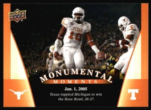 2011 Upper Deck University of Texas Vince Young #93 Texas Longhorns - Bild 1 von 2