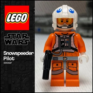 ORIGINALE LEGO Star Wars Minifigure Ribelle Snowspeeder Pilot sw0597 ESERCITO COSTRUZIONE HOTH - Foto 1 di 6
