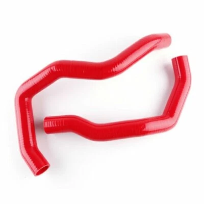 Tubo de manguera de refrigerante de radiador de silicona rojo para Nissan 240sx Ka24de S13 1989-1994 Foto 1 de 4
