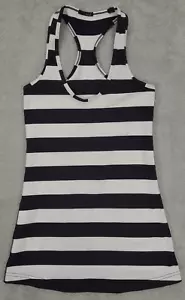 Lululemon CRB Tank Top Flow Women’s 2 Shirt Power Singlet Racerback Yoga Striped - Picture 1 of 8