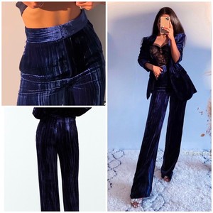 PANTALÓN ANCHO TERCIOPELO | ZARA Estados Unidos de América / United States