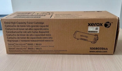 Xerox B600/B610 Black EXTRA HIGH YIELD Toner Cartridge 46,700 Pages 106R03944 - Image 1 of 3