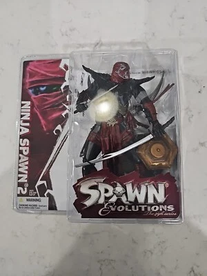 Figura Spawn Evolutions Ninja Spawn 2 2006 Serie 29 McFarlane Amricons Foto 1 de 4