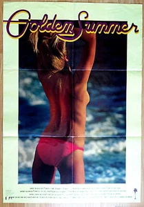 VARIOUS ARTIST - Golden Summer - Rare Original 1976 Poster Only 22” X 33” - Imagen 1 de 1