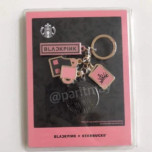 Starbucks BLACKPINK Asia Exclusive Blackpink Keychain NEW (US SELLER) - Picture 1 of 5