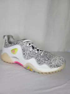 ADIDAS CODECHAOS 21 PRIMEBLUE SPIKELESS GOLF SHOES FX6625 GREY PINK SZ 9.5 - Picture 1 of 5