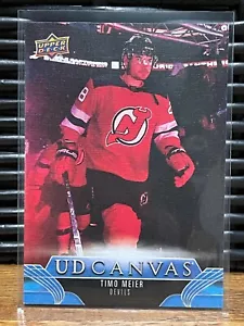 2023-24 Upper Deck Extended Series - C285 Timo Meier - UD Canvas - Picture 1 of 2