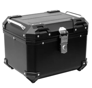 BAULETTO TOP CASE X-PLOR KS510A TIPO ALLUMINIO ABS NERO 30LT PIASTRA UNIVERSALE - Picture 1 of 6