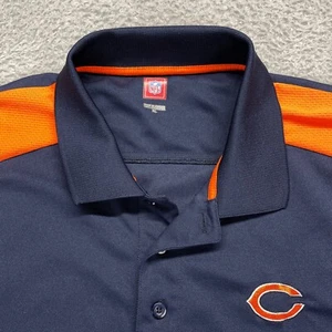 Chicago Bears Golf Poloshirt Herren XL Kurzarm Performance NFL Football - Bild 1 von 13