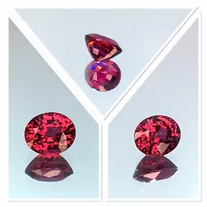 Rhodolite Garnet LC untreated 0.95 Carat Precision Cut Madagascar Gemstone - Picture 1 of 15