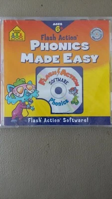 Flash Action Phonics Made Easy - (Win/Mac) CD-ROM DK Scholastic - Image 1 of 2