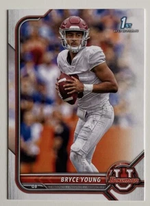 Bryce Young 1st Bowman 2022 Bowman University Football - Picture 1 of 2