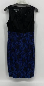 Donna Ricco Preowned New York Dress Sleeveless Size 6 With Beading At Neckline . - Picture 1 of 3