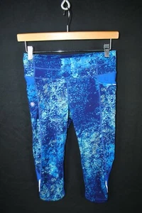 Athleta XS Splatter Be Free Knicker' 138369 Yoga Pants Legging Capri Crop XS - Picture 1 of 5