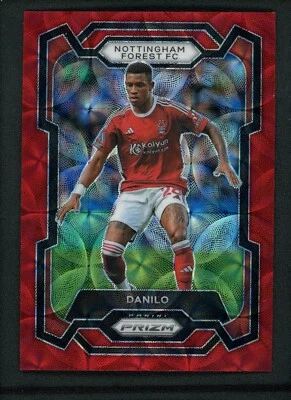 2023-24 Danilo 26/30 Panini Prizm Premier league Red Choice - Image 1 of 2