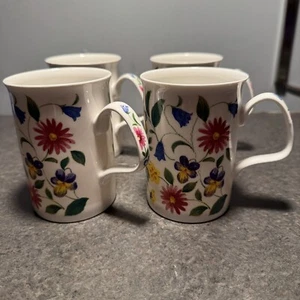 4 Chatsworth Fine Bone China Tasse 10 oz Becher Made in England Roy Kirkham - Bild 1 von 5